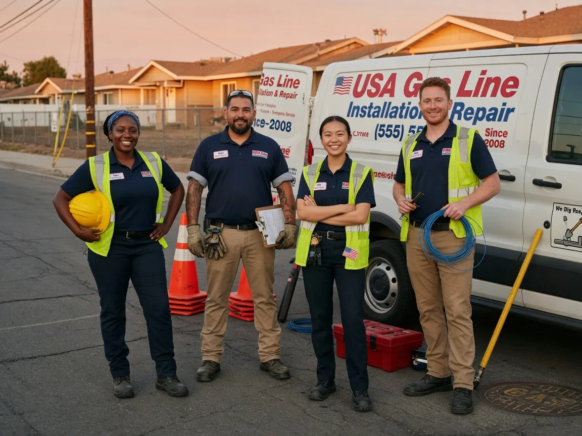 Gas Line Installation company in Chestnut, IL